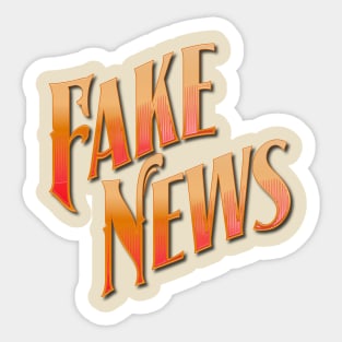 Fake News Sticker